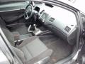 Black 2011 Honda Civic Si Sedan Interior Color