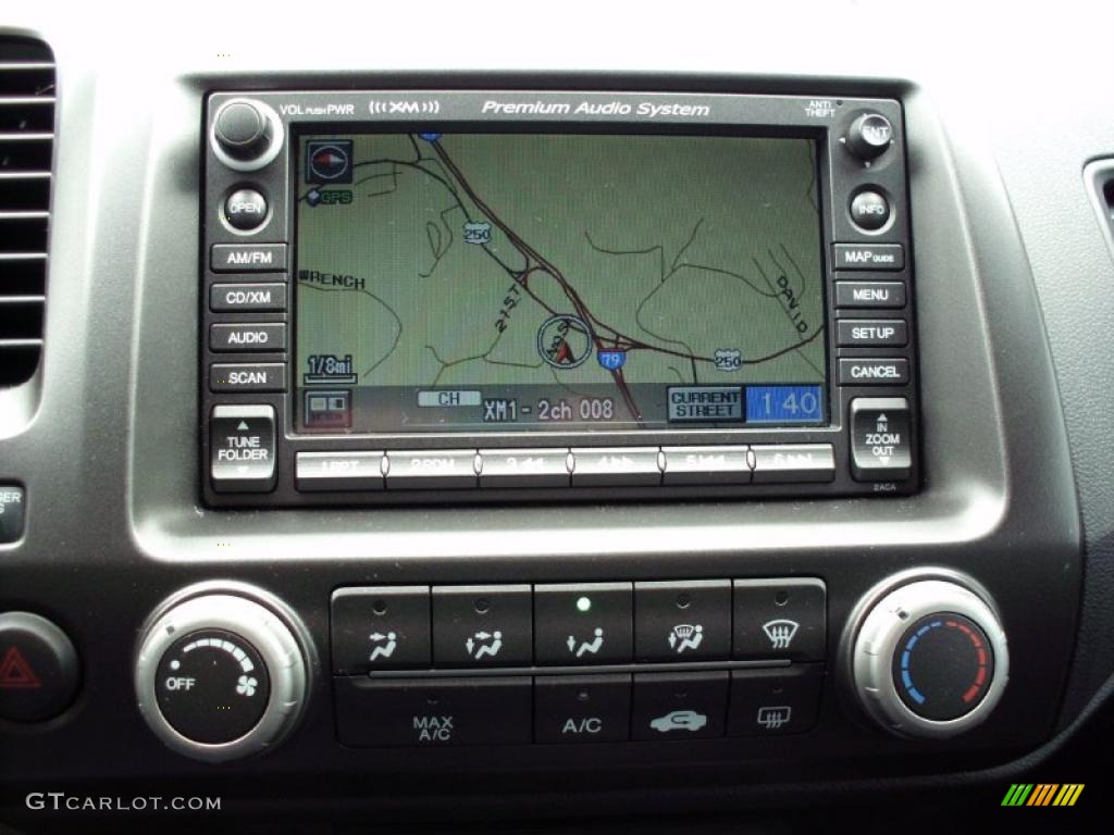 2011 Honda Civic Si Sedan Navigation Photo #47358644