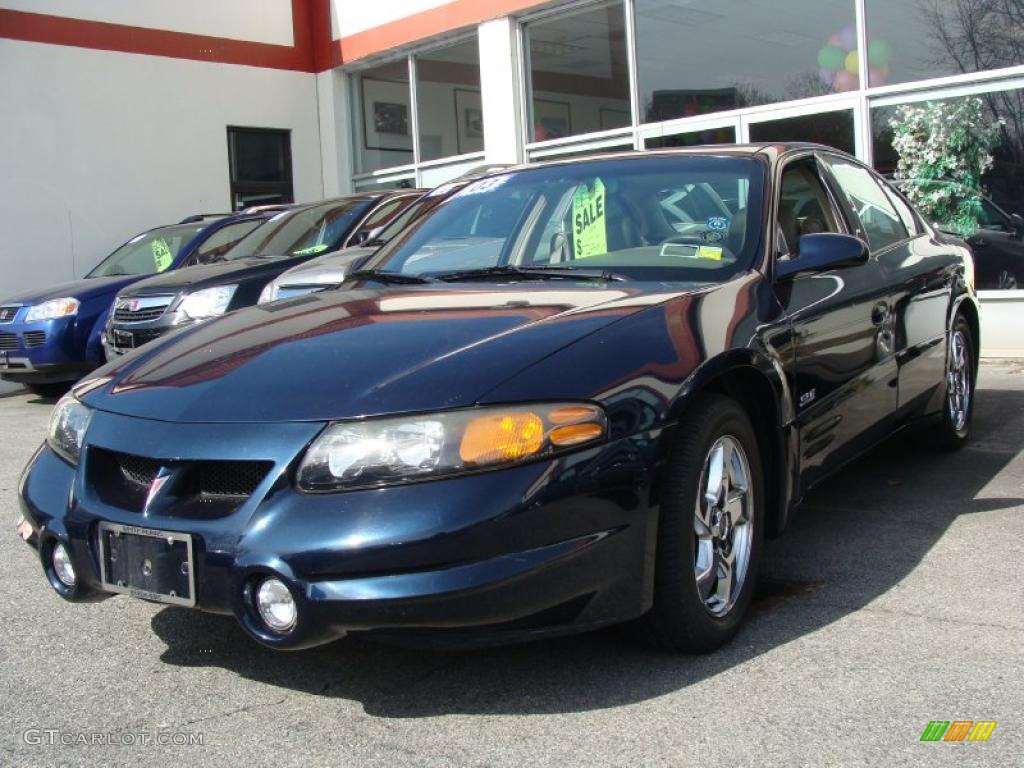 2003 Bonneville SLE - Dark Blue Metallic / Taupe photo #1