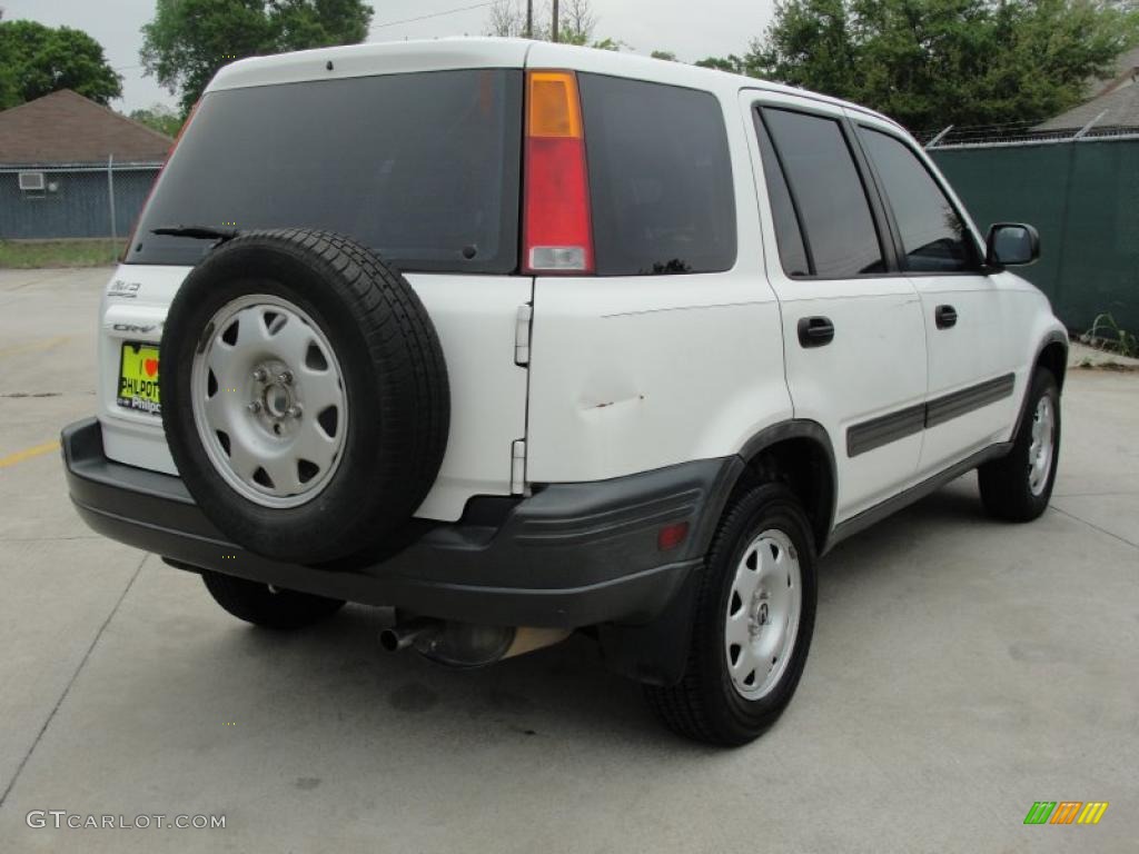 2001 CR-V LX - Taffeta White / Dark Gray photo #3