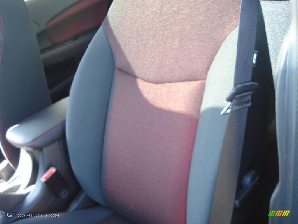 Black/Red Interior 2011 Dodge Avenger Mainstreet Photo #47359364