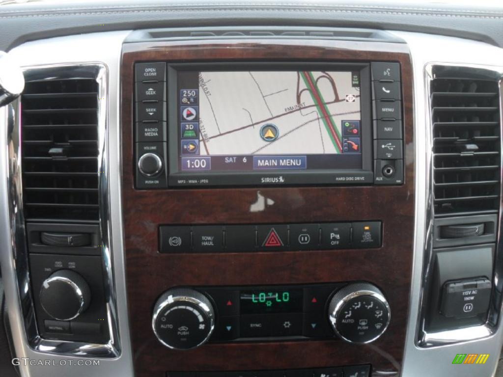 2011 Dodge Ram 2500 HD Laramie Mega Cab 4x4 Controls Photo #47360024