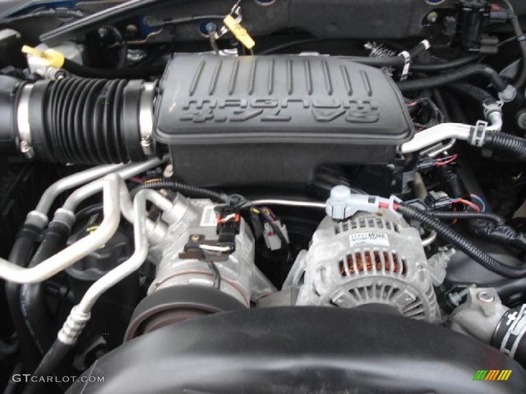 2005 Dodge Dakota Laramie Quad Cab 4.7 Liter SOHC 16-Valve PowerTech V8 Engine Photo #47361614