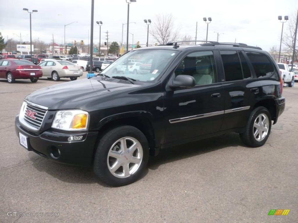 Carbon Black Metallic 2008 GMC Envoy SLT 4x4 Exterior Photo #47361809