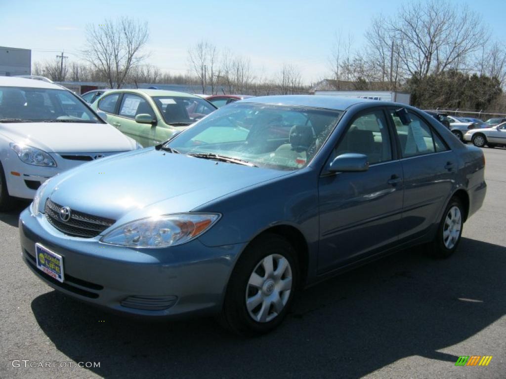 2003 Camry LE - Catalina Blue Metallic / Stone photo #1