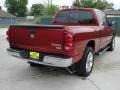 2007 Inferno Red Crystal Pearl Dodge Ram 1500 Lone Star Edition Quad Cab  photo #3