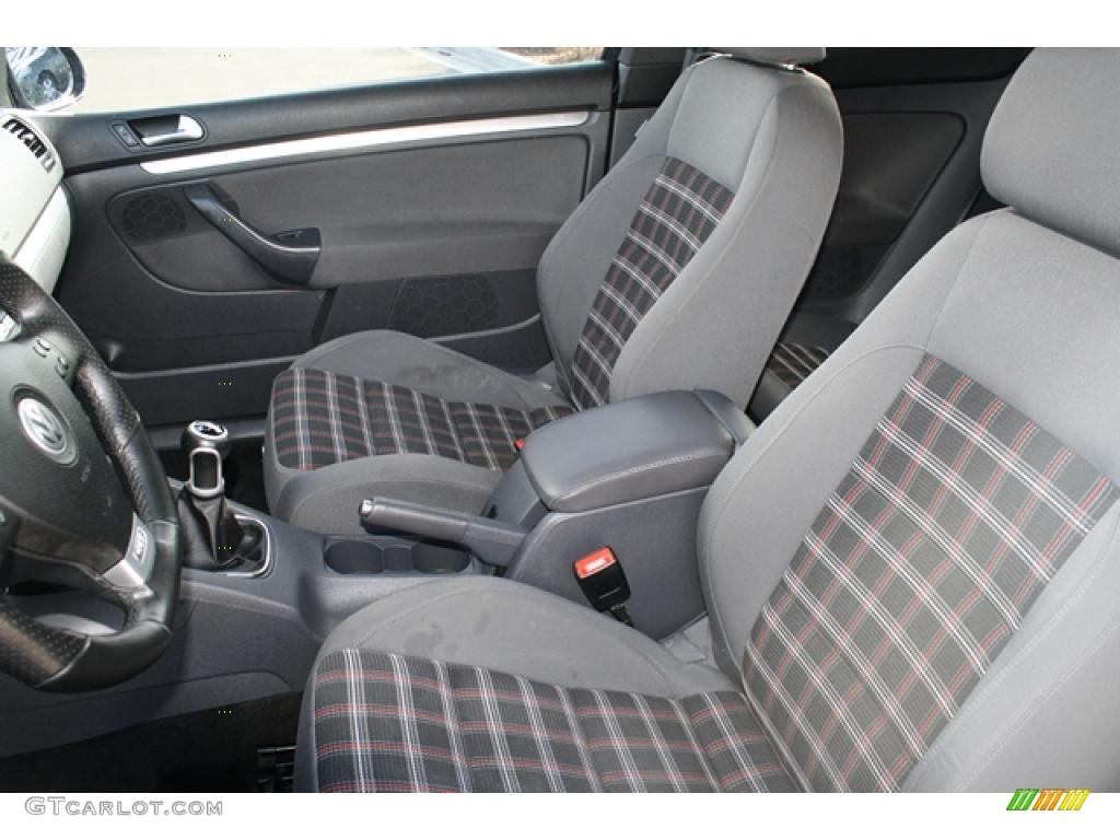 Interlagos Black Cloth Interior 2009 Volkswagen GTI 2 Door Photo #47365607
