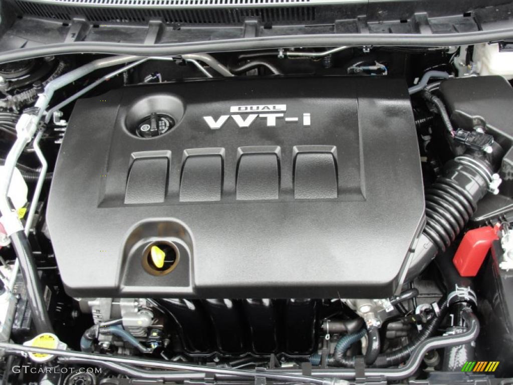 2010 Toyota Corolla S 1.8 Liter DOHC 16-Valve Dual VVT-i 4 Cylinder Engine Photo #47365628