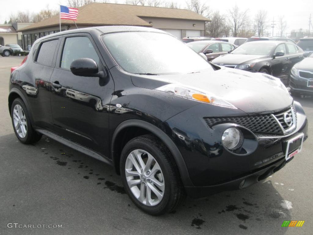 Sapphire Black 2011 Nissan Juke SL AWD Exterior Photo #47365817