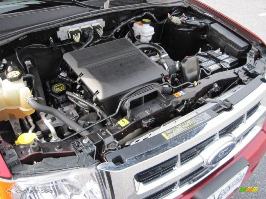 2009 Escape XLT V6 4WD - Sangria Red Metallic / Charcoal photo #9
