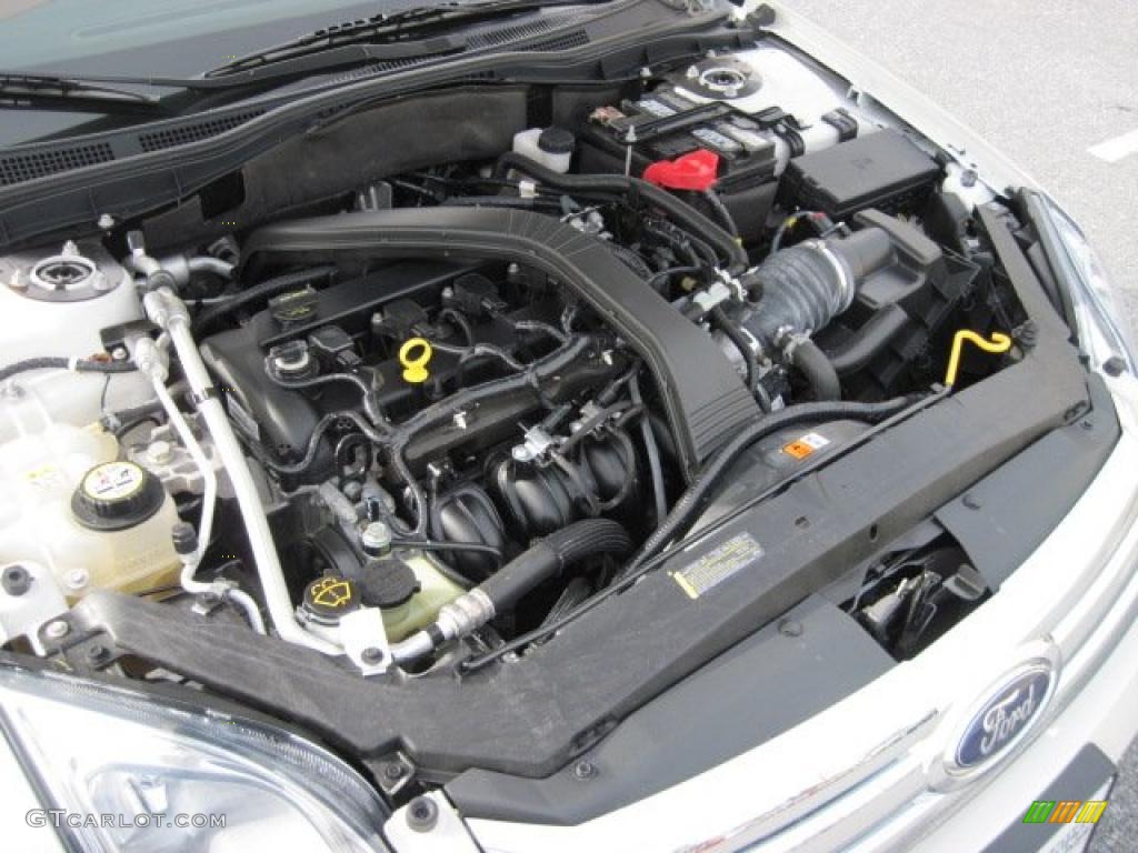 2008 Fusion SE - White Suede / Charcoal Black photo #10