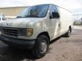 1994 White Ford Econoline E250 Commercial Van  photo #3