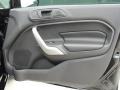 Charcoal Black Leather Door Panel Photo for 2011 Ford Fiesta #47367089
