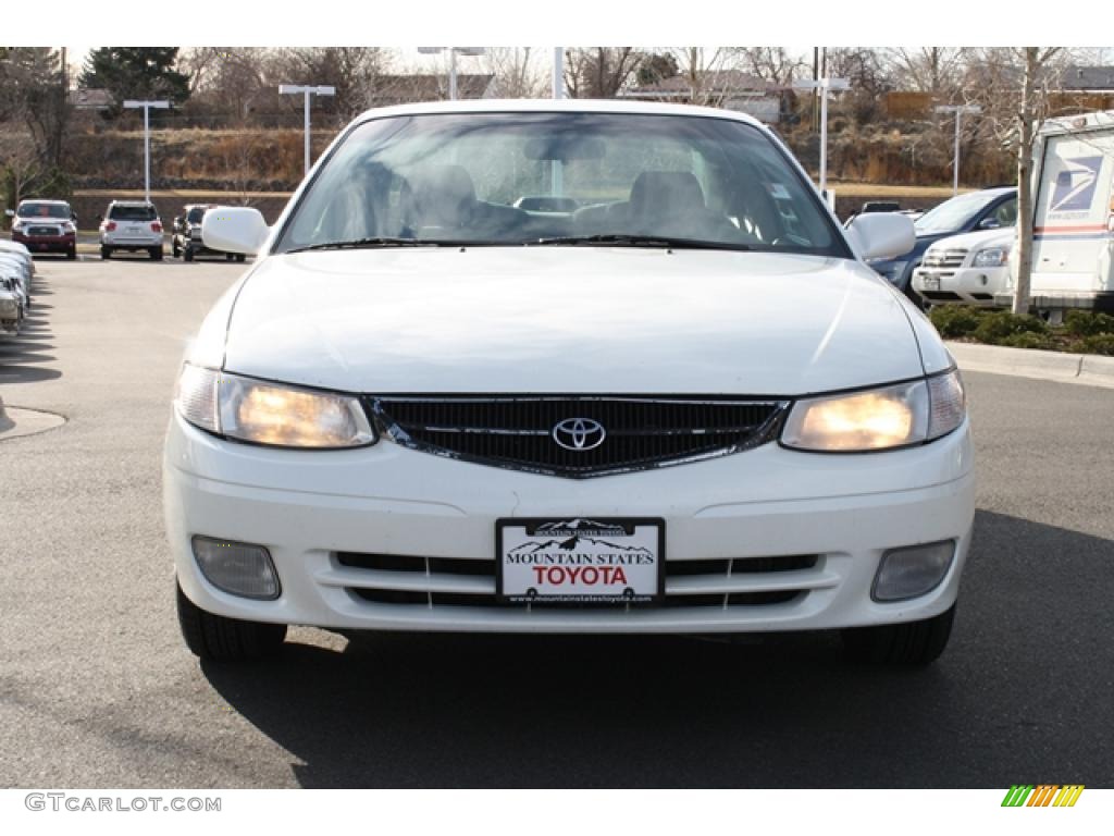 2000 Solara SE Coupe - Diamond White Pearl / Charcoal photo #6