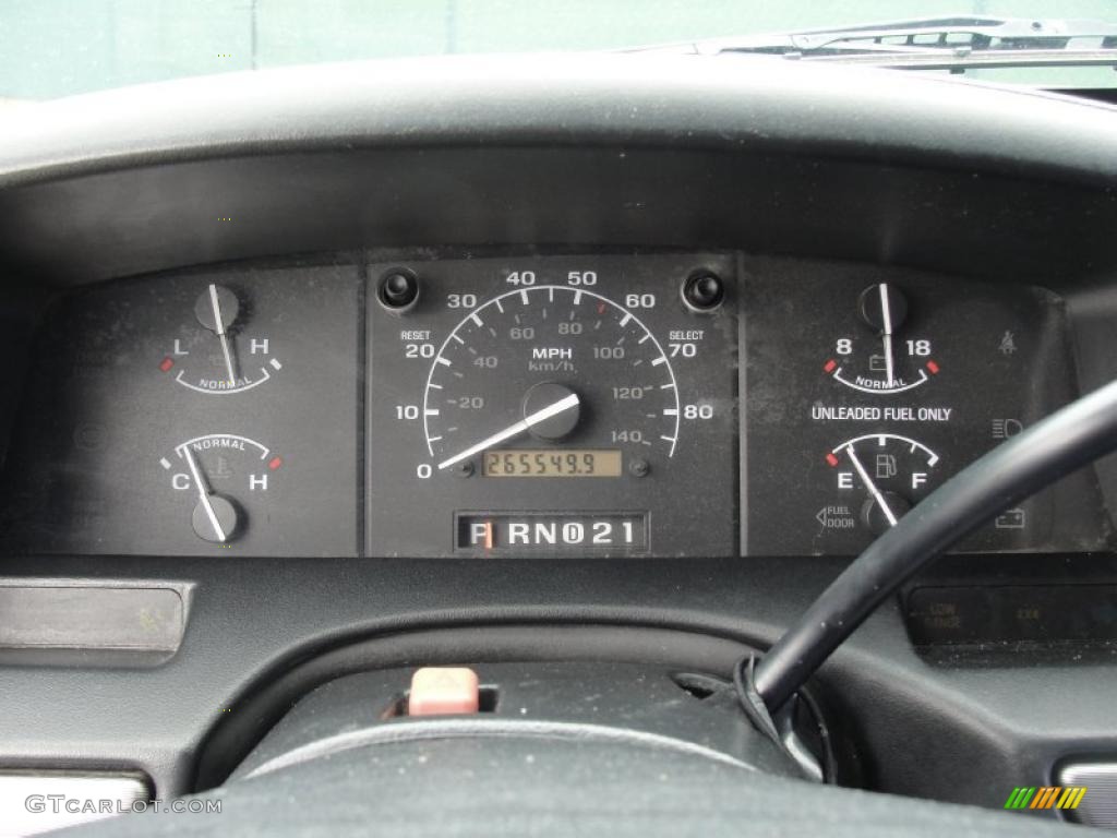 1995 Ford F150 XLT Extended Cab Gauges Photo #47368415
