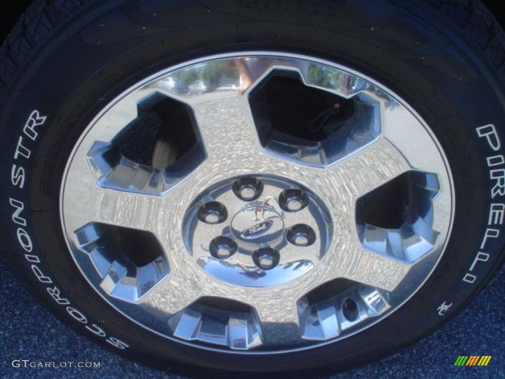 2010 F150 Lariat SuperCrew - Red Candy Metallic / Tan photo #11