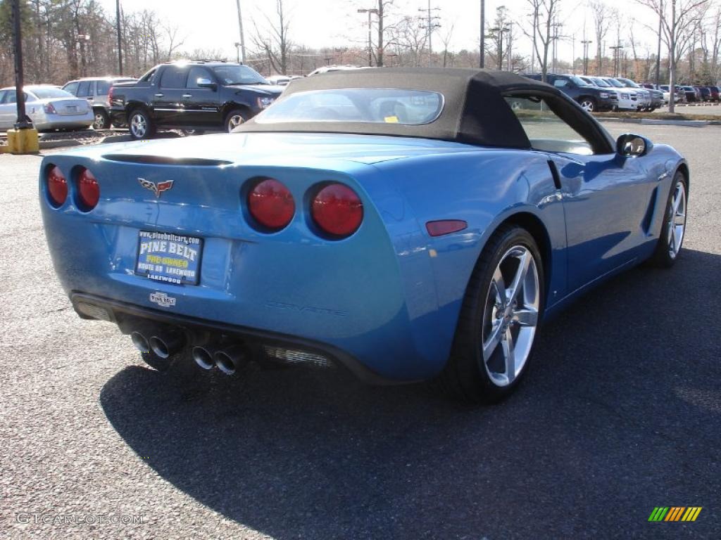 Jetstream Blue Metallic 2008 Chevrolet Corvette Convertible Exterior Photo #47369003