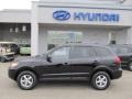 Ebony Black - Santa Fe GLS 4WD Photo No. 3
