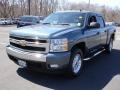 2008 Blue Granite Metallic Chevrolet Silverado 1500 LT Crew Cab 4x4  photo #1