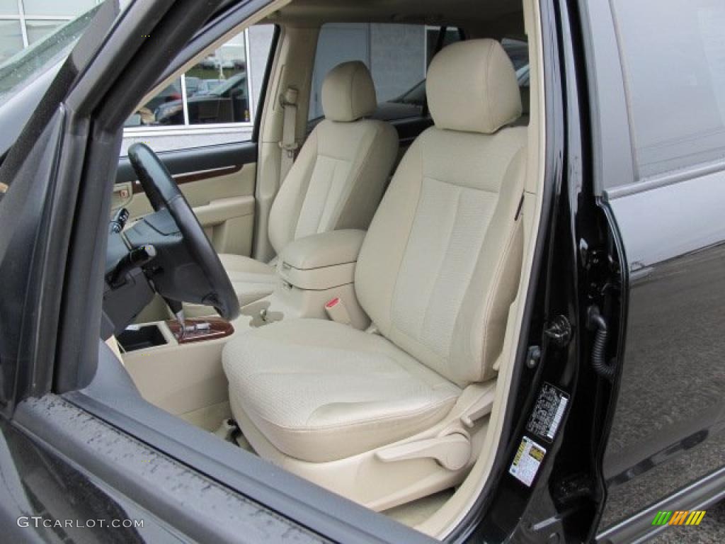Beige Interior 2007 Hyundai Santa Fe GLS 4WD Photo #47369708