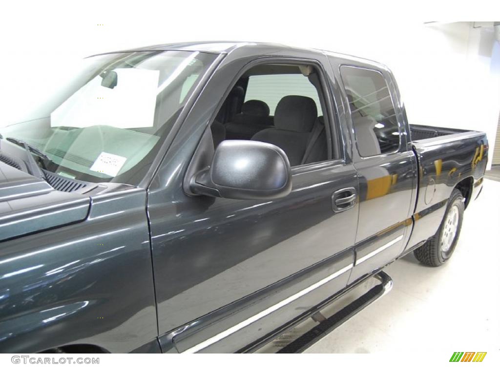 2004 Silverado 1500 Work Truck Extended Cab - Dark Gray Metallic / Dark Charcoal photo #12