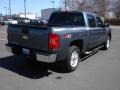 2008 Blue Granite Metallic Chevrolet Silverado 1500 LT Crew Cab 4x4  photo #4