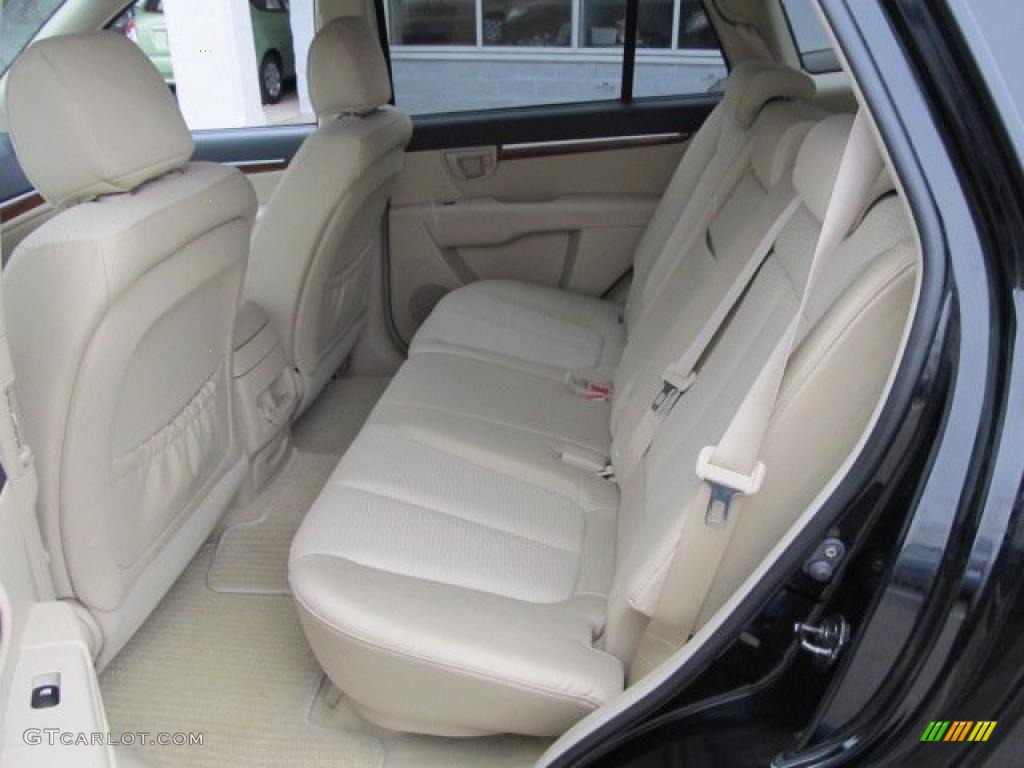 Beige Interior 2007 Hyundai Santa Fe GLS 4WD Photo #47369765