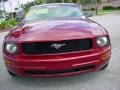 2007 Redfire Metallic Ford Mustang V6 Deluxe Coupe  photo #8