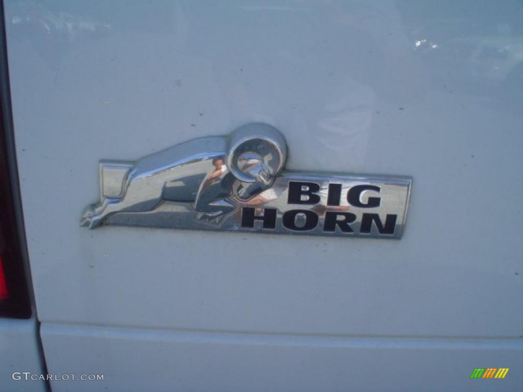 2008 Ram 1500 Big Horn Edition Quad Cab - Bright White / Medium Slate Gray photo #13