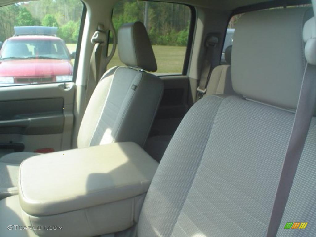 2008 Ram 1500 Big Horn Edition Quad Cab - Bright White / Medium Slate Gray photo #16