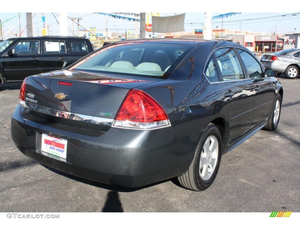 2010 Impala LT - Cyber Gray Metallic / Ebony photo #7