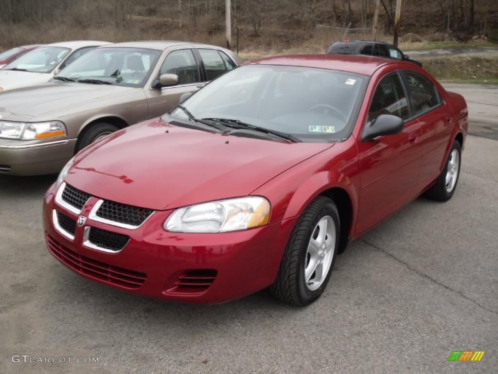 Inferno Red Crystal Pearl Dodge Stratus