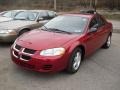 2005 Inferno Red Crystal Pearl Dodge Stratus SXT Sedan  photo #1