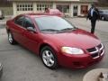 2005 Inferno Red Crystal Pearl Dodge Stratus SXT Sedan  photo #2