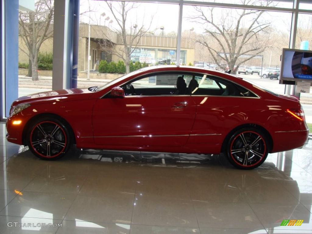 Mars Red 2011 Mercedes-Benz E 350 Coupe Exterior Photo #47372966