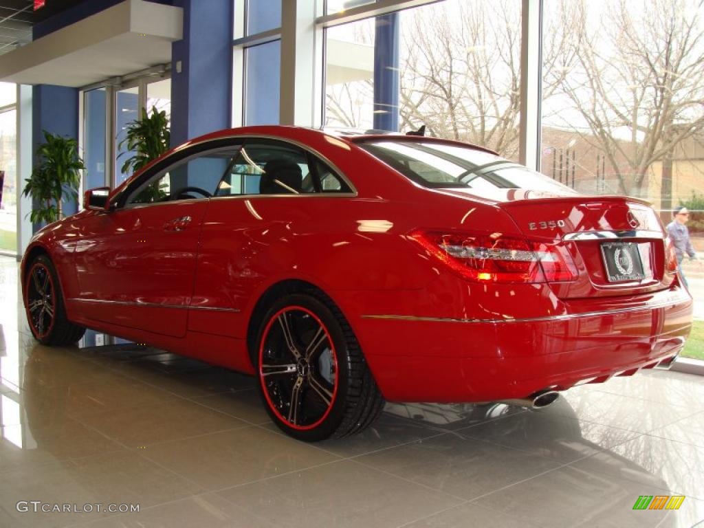 Mars Red 2011 Mercedes-Benz E 350 Coupe Exterior Photo #47372984