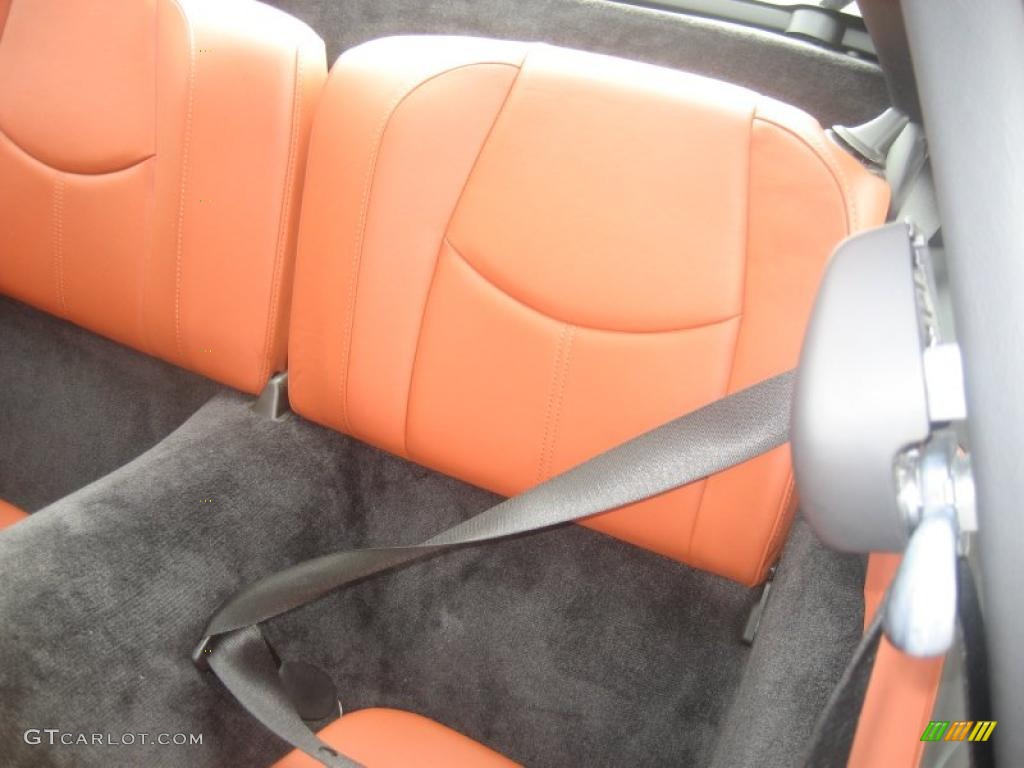 Black/Terracotta Interior 2007 Porsche 911 Targa 4 Photo #47373548