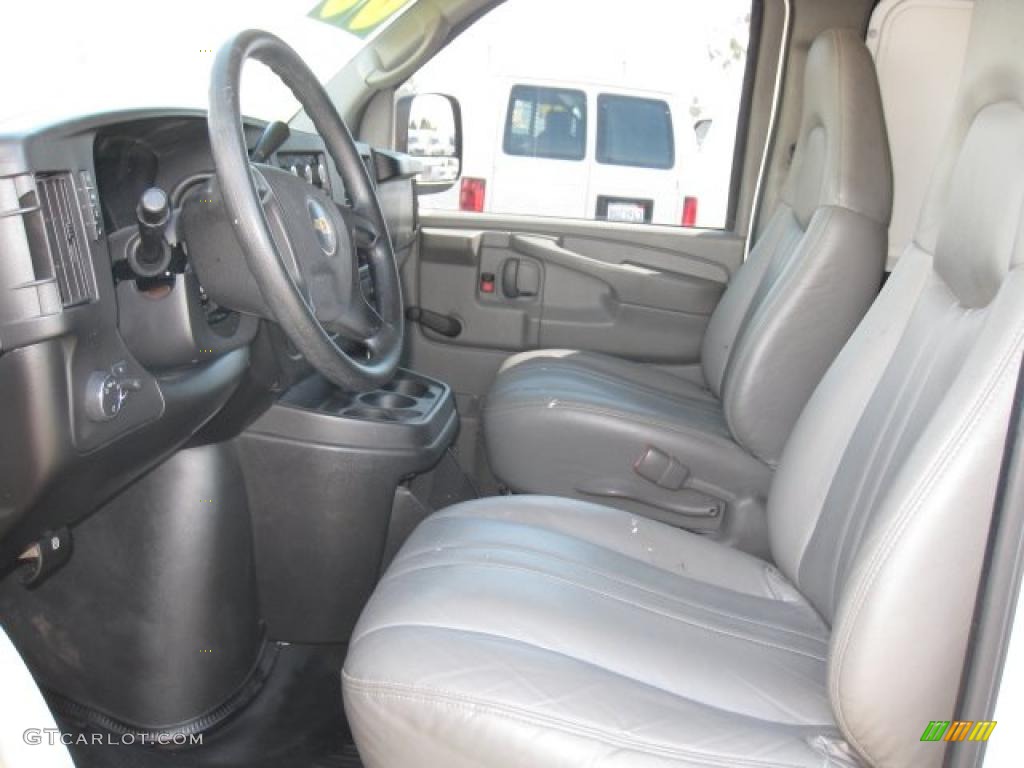 2008 Chevrolet Express 1500 Cargo Van Interior Color Photos