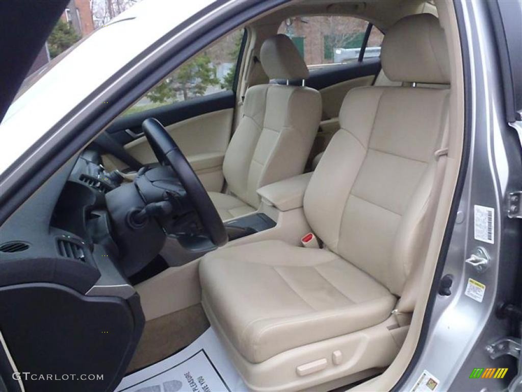 Parchment Interior 2010 Acura TSX Sedan Photo #47375054