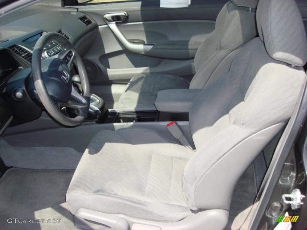 Gray Interior 2009 Honda Civic EX Coupe Photo #47375363