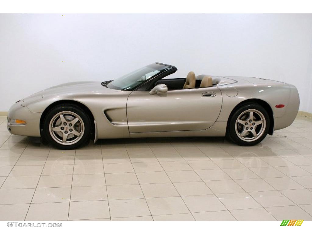 Light Pewter Metallic 1999 Chevrolet Corvette Convertible Exterior Photo #47375372