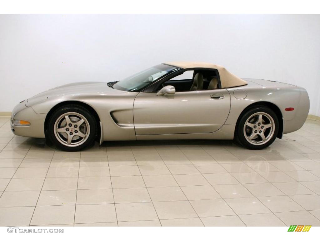 Light Pewter Metallic 1999 Chevrolet Corvette Convertible Exterior Photo #47375387