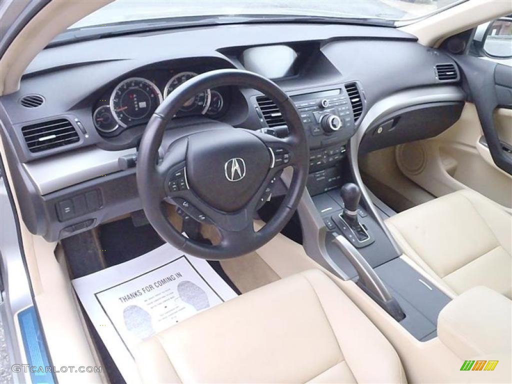 Parchment Interior 2010 Acura TSX Sedan Photo #47375510