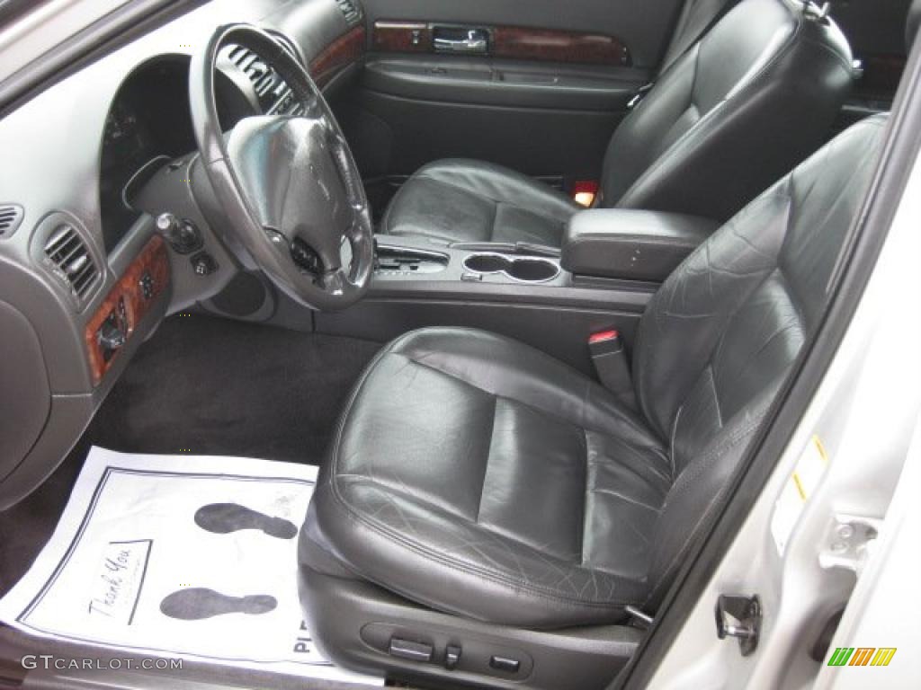 Deep Charcoal Interior 2002 Lincoln LS V8 Photo #47376026