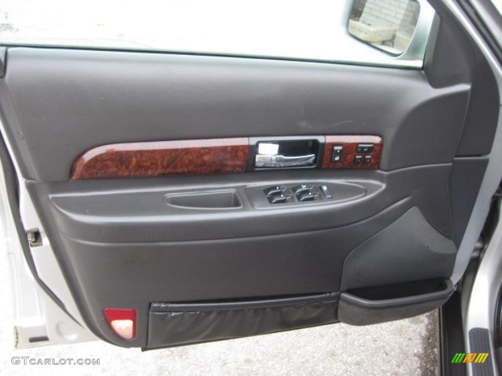 2002 Lincoln LS V8 Deep Charcoal Door Panel Photo #47376272