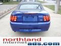 2004 Sonic Blue Metallic Ford Mustang V6 Convertible  photo #6