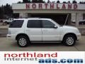 White Platinum Tri-Coat Metallic 2010 Mercury Mountaineer V6 AWD