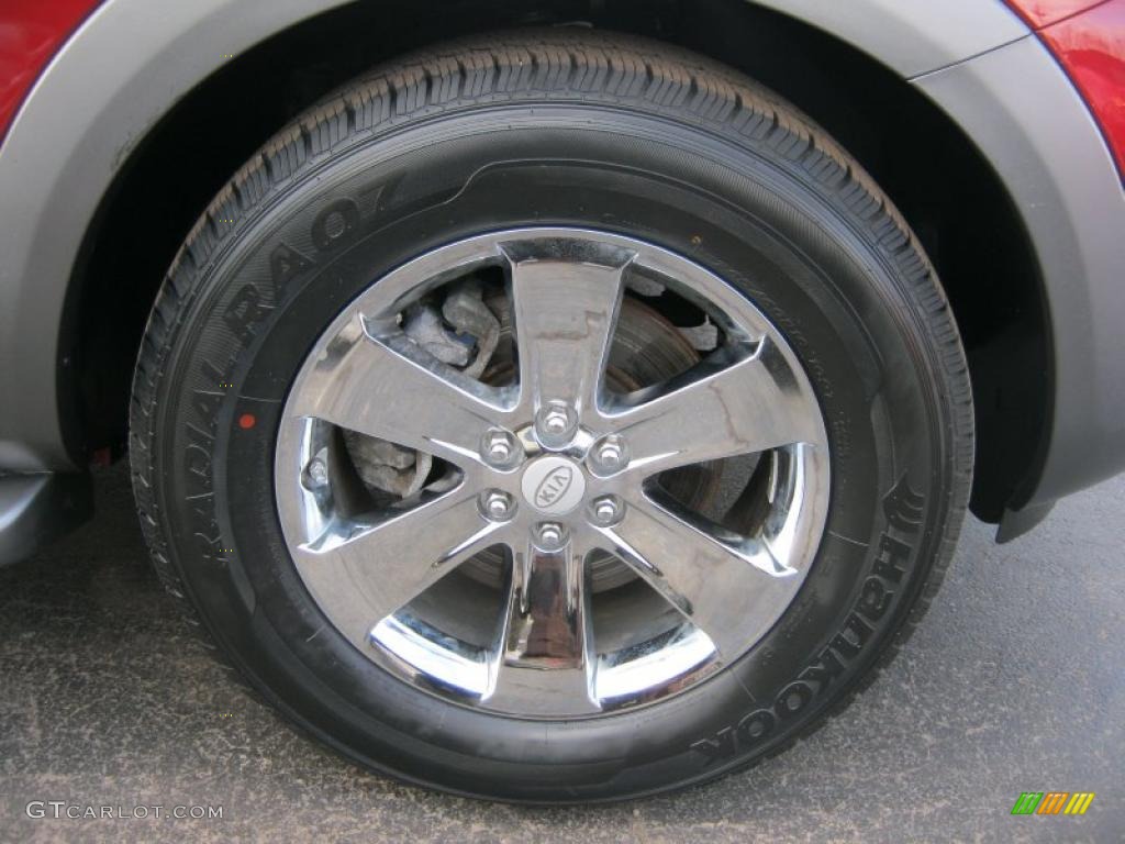2009 Kia Borrego EX V8 4x4 Wheel Photo #47376824