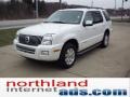 White Platinum Tri-Coat Metallic - Mountaineer V6 AWD Photo No. 4