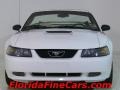 2002 Oxford White Ford Mustang V6 Convertible  photo #5